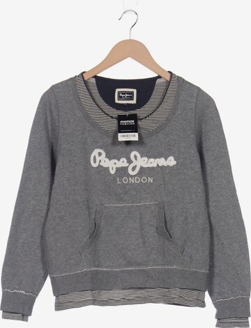 Pepe Jeans Sweatshirt & Zip-Up Hoodie in S in Grey: front