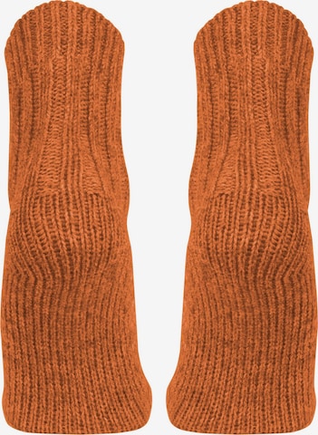 Chaussettes normani en orange