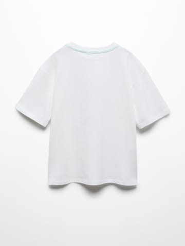 MANGO KIDS T-Shirt 'TABLAS' in Weiß