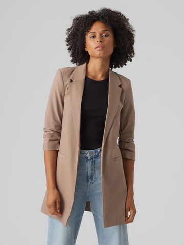 VERO MODA - Blazer 'TESSRICA' em castanho: frente