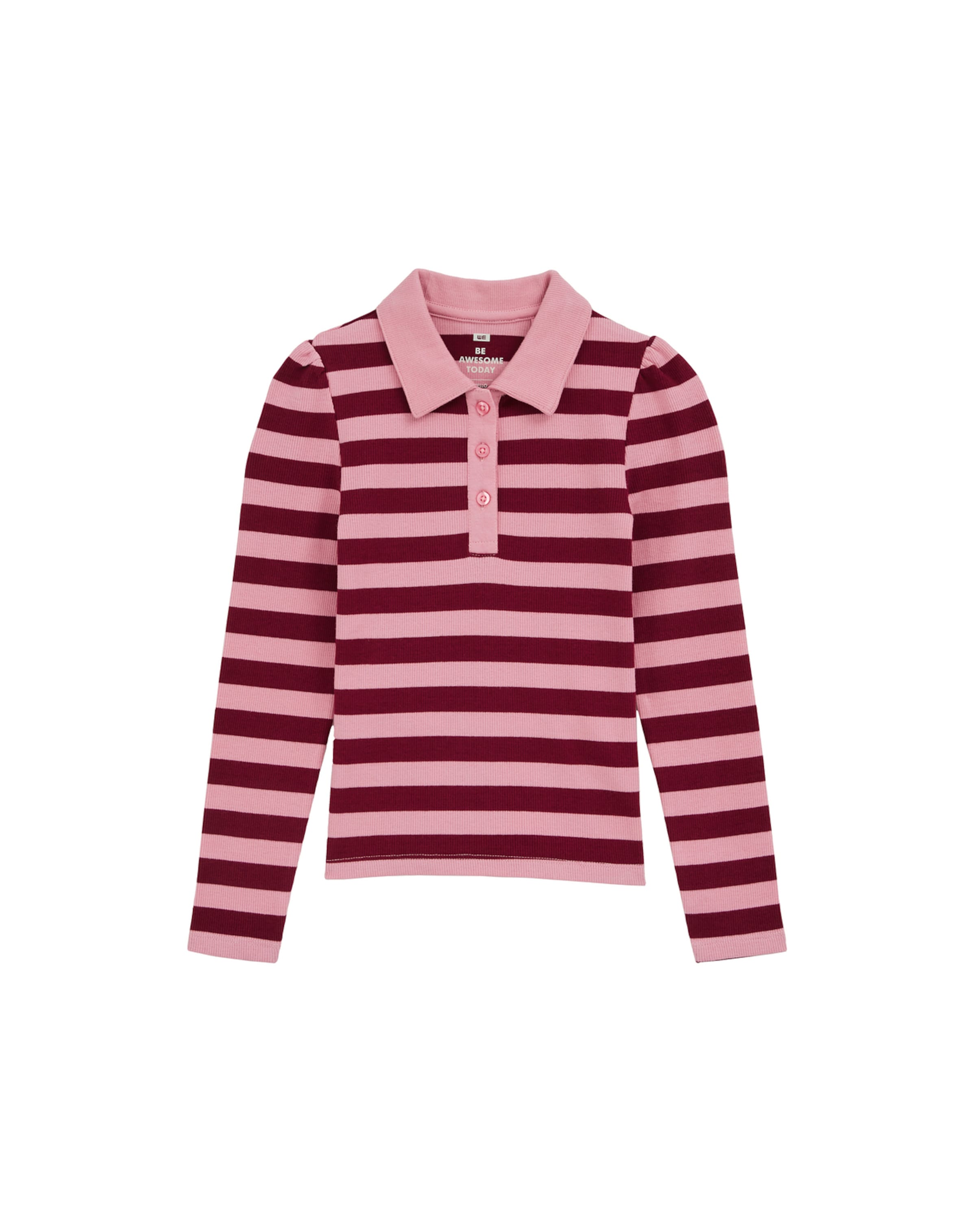 T-Shirt WE Fashion en rose : devant