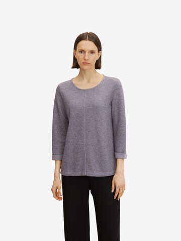 Pull-over TOM TAILOR en gris : devant