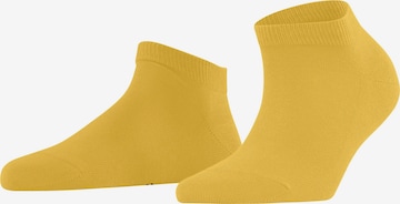 FALKE Ankle Socks 'Family' in Yellow: front
