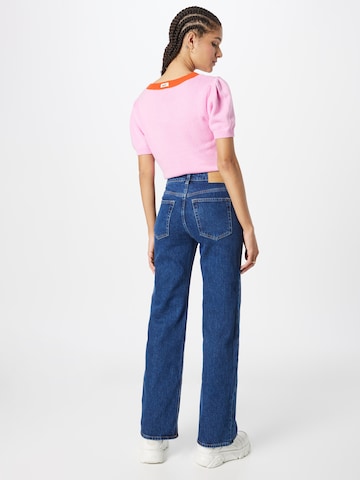 WEEKDAY Flared Jeans 'Glow' in Blau