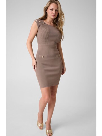GUESS Kleid 'Bodycon' in Beige