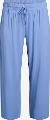ZizziPidžama hlače 'MHALI' - plava boja: prednji dio