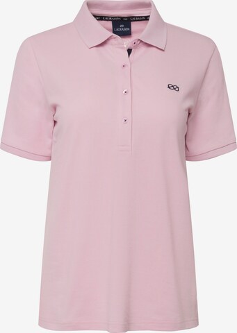 T-shirt LAURASØN en rose : devant