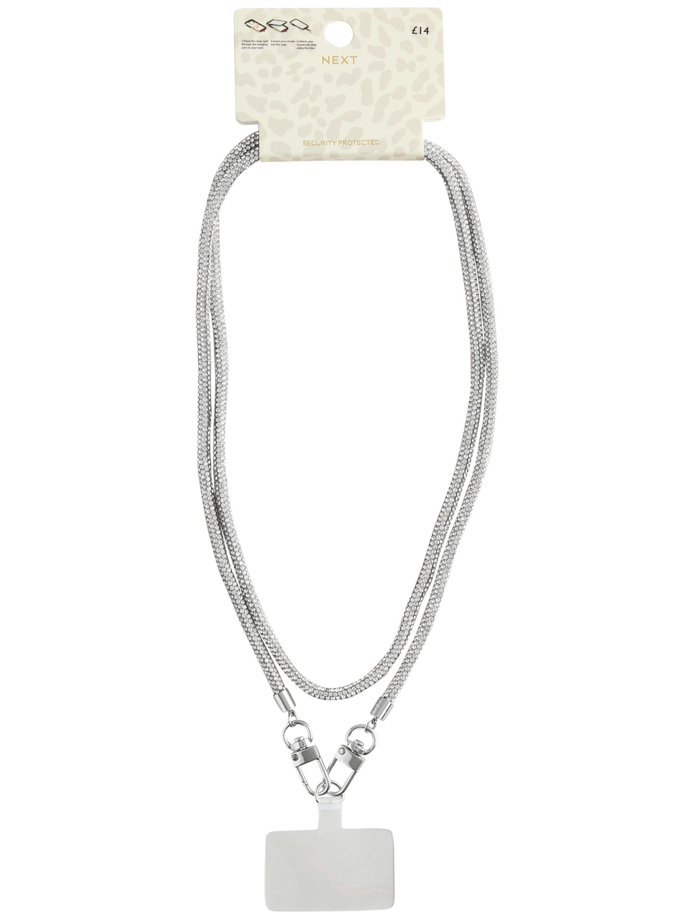 Next Handytrageriemen in Silber