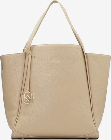 Kazar Shopper in Beige: front