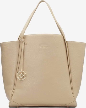 Kazar Shopper in Beige: voorkant