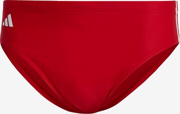 ADIDAS PERFORMANCE Athletic Swim Trunks 'Classic' in Red: front