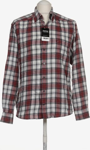 JUPITER Button Up Shirt in M in Red: front