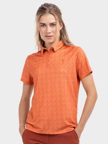 T-shirt fonctionnel ' Fraydo' Schöffel en orange : devant