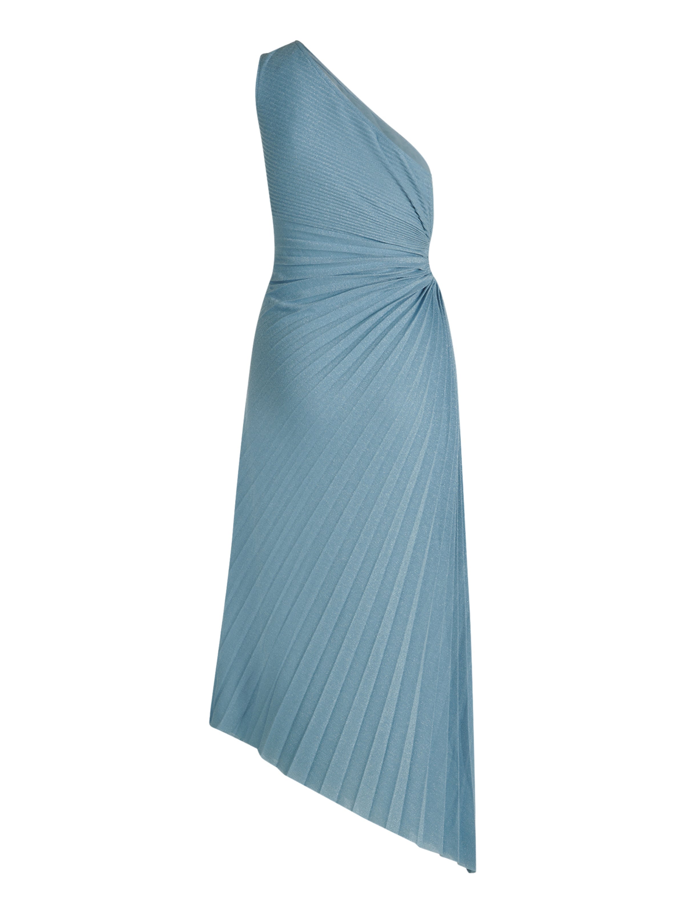 Vera Mont Abendkleid im Glitzer-Look in Blau