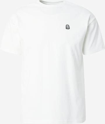 Dr. Denim Тениска 'Trooper' в бяло: отпред