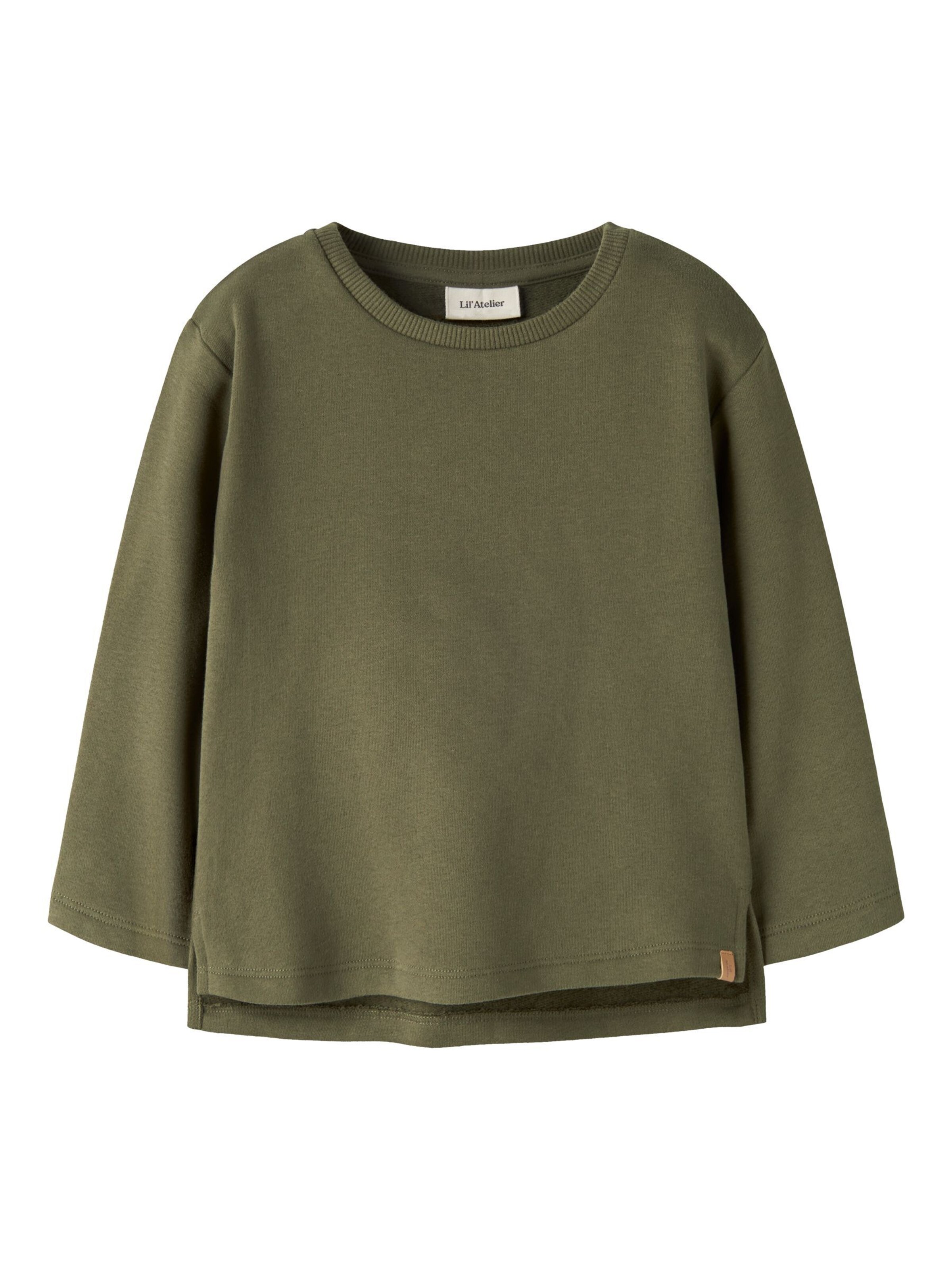 Lil'Atelier Sweatshirt in 92 in de kleur Groen, Productweergave