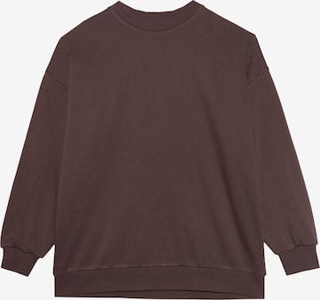 4F Sport sweatshirt i brun: framsida