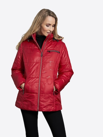 JUNGE Winter Jacket 'Cora' in Red: front