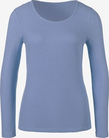 LASCANA Shirt in Blauw: voorkant