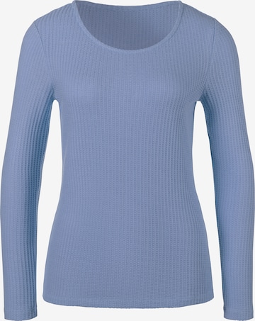 LASCANA Shirt in Blue: front