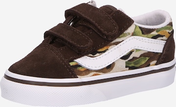 VANS - Sapatilhas 'Old Skool' em castanho: frente