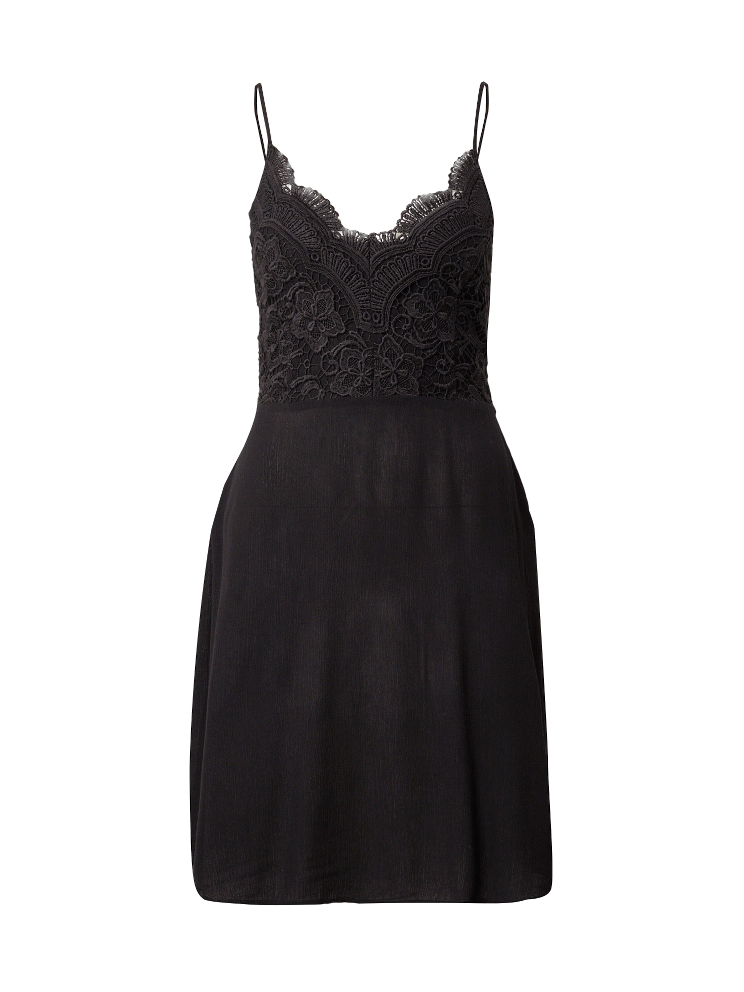 ABOUT YOU Šaty 'Caro' – černá: přední strana