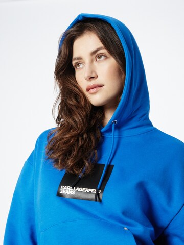 KARL LAGERFELD JEANS Sweatshirt in Blau