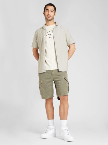 TOMMY HILFIGER - Regular Calças cargo 'ETHAN' em verde