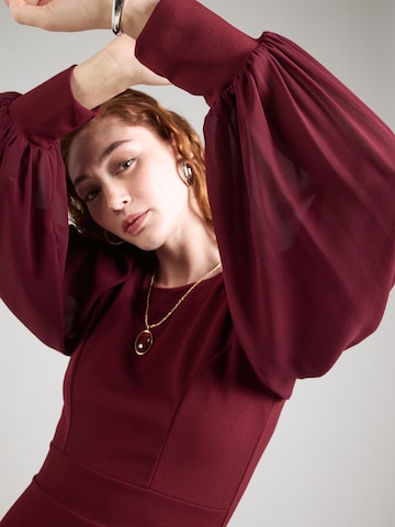 WAL G. - Vestido 'KAT' en rojo