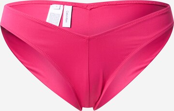 Calvin Klein Swimwear Bikini hlačke | roza barva: sprednja stran
