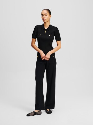 Karl Lagerfeld - regular Pantalón en negro