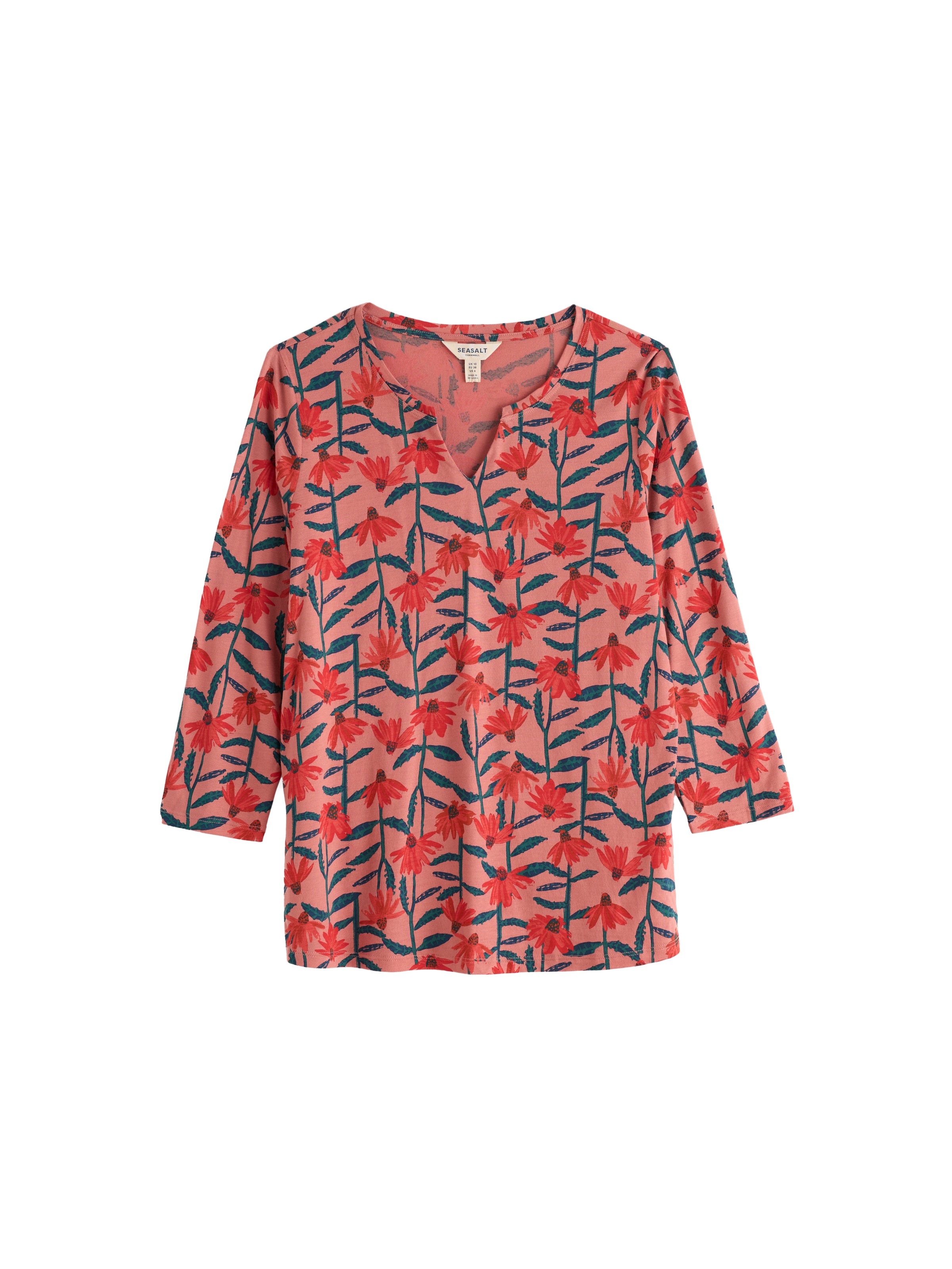 T-shirt 'Kellow' Seasalt Cornwall en rose : devant