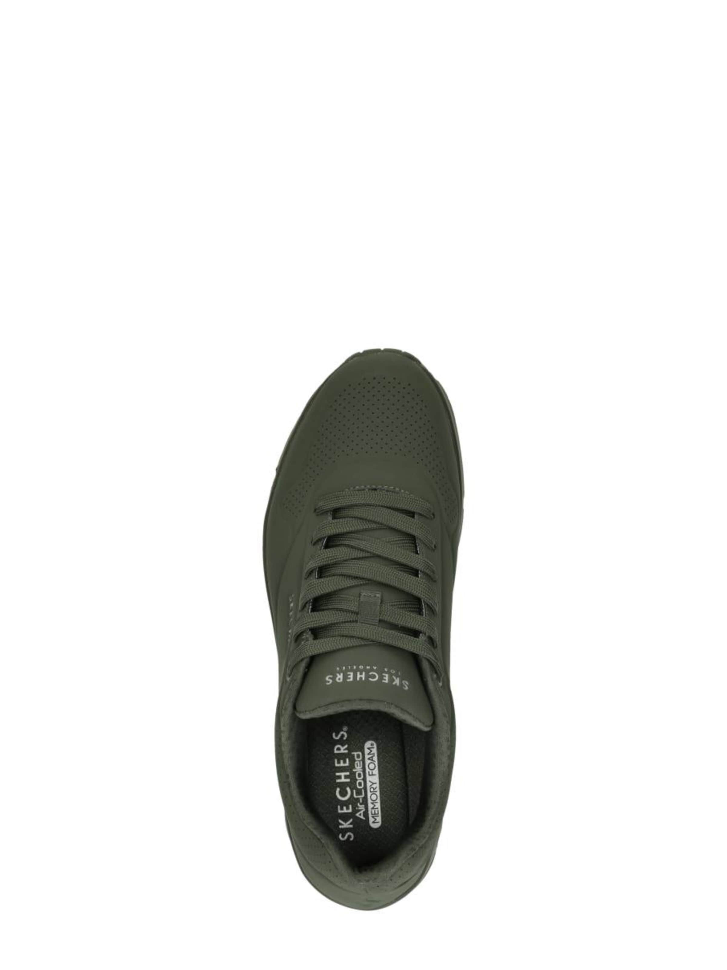 SKECHERS Platform trainers 'Uno - Stand On Air' in Green