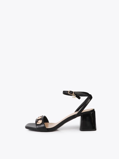 Lola Casademunt Sandales à lanières en noir, Vue avec produit