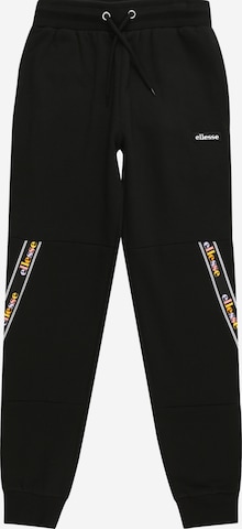 Effilé Pantalon 'Aragon' ELLESSE en noir : devant