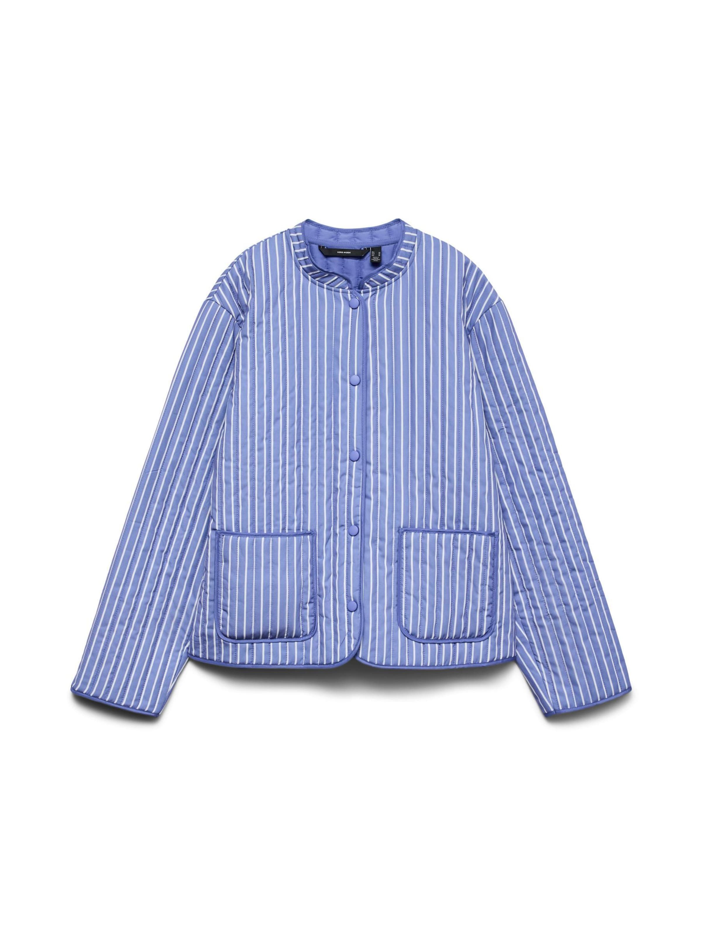 VERO MODA - Chaqueta de entretiempo 'CLARA' en azul: frente