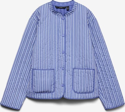 VERO MODA Übergangsjacke 'CLARA' in blau / weiß, Produktansicht