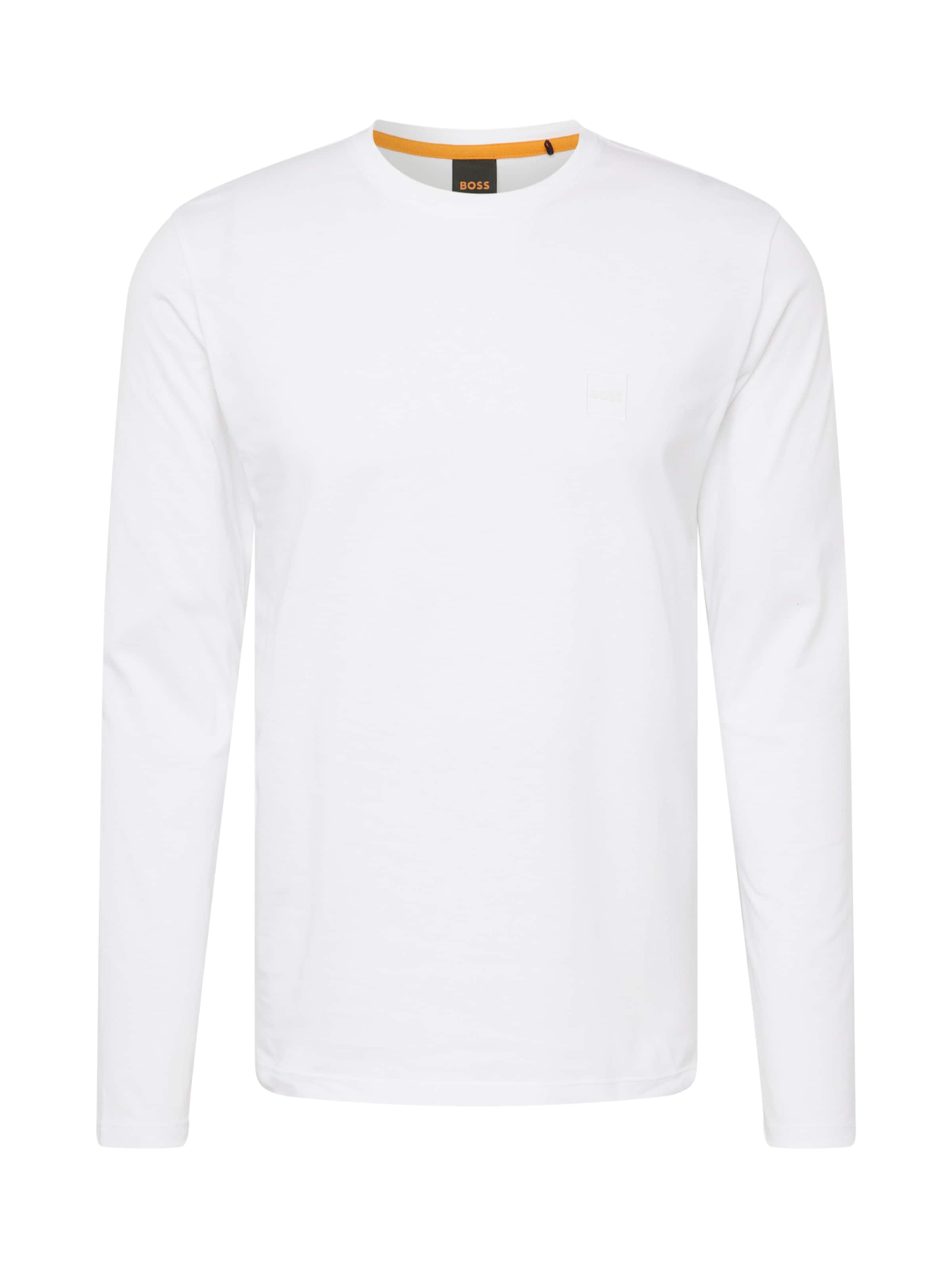 BOSS - Camiseta 'Tacks' en blanco: frente