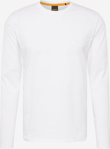 T-Shirt 'Tacks' BOSS Orange en blanc : devant