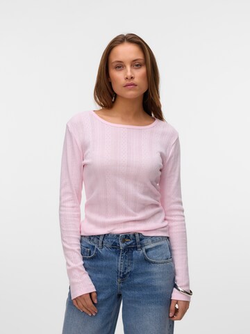 VERO MODA - Camiseta 'VMLisa' en rosa: frente