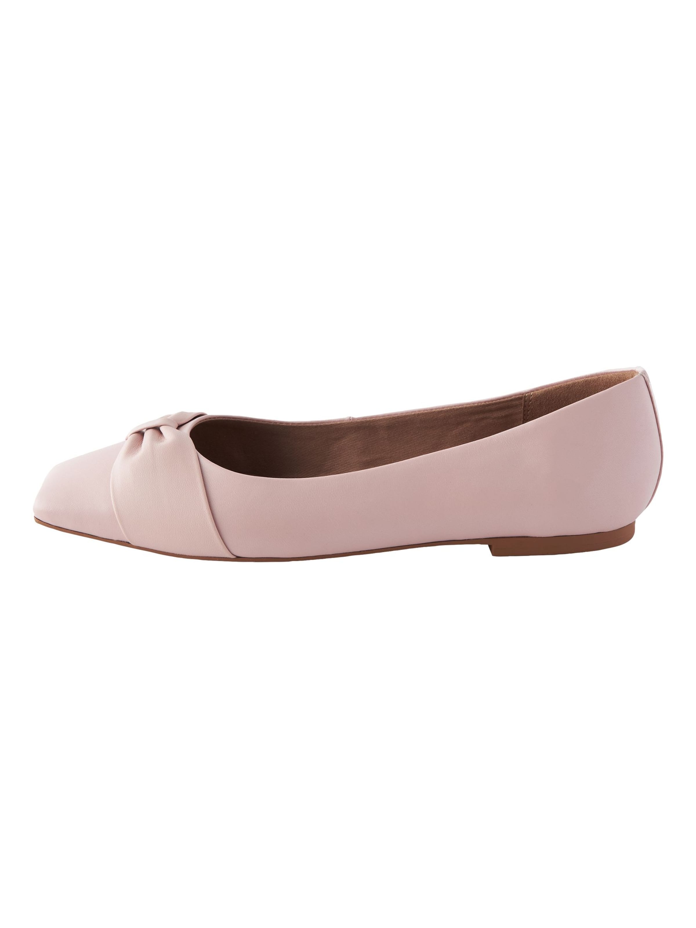 Next Ballet Flats in Pink: front