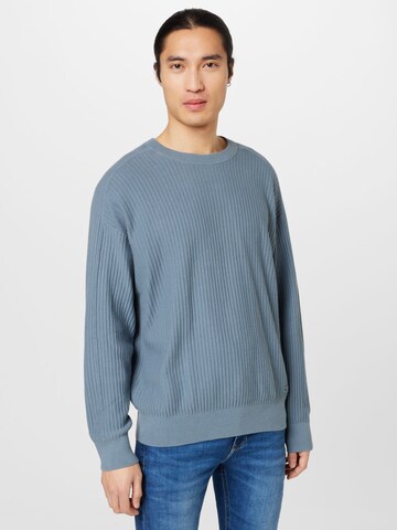 Calvin Klein Sweater in Blue: front