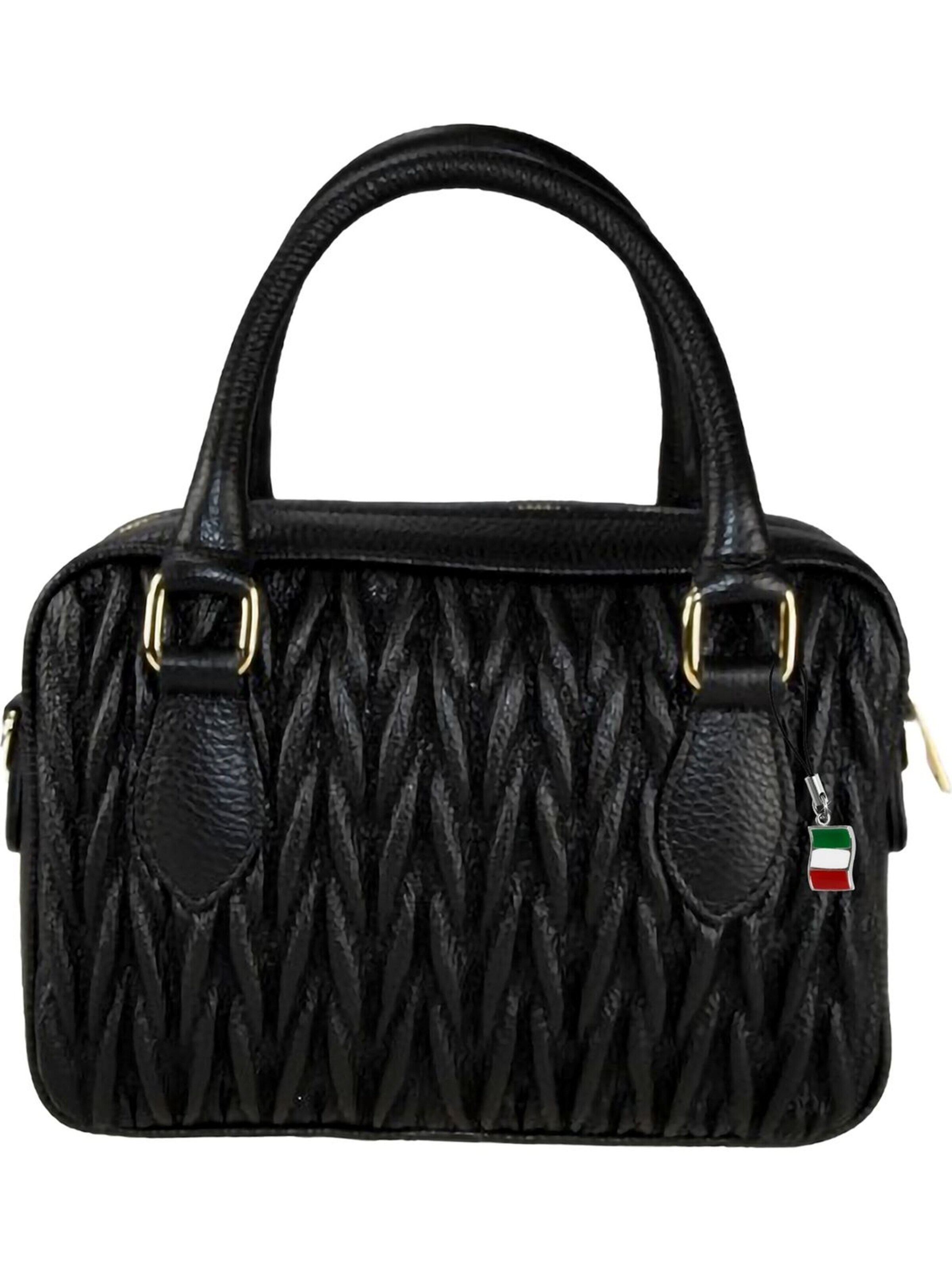 Borsa a mano di Florence in nero: frontale