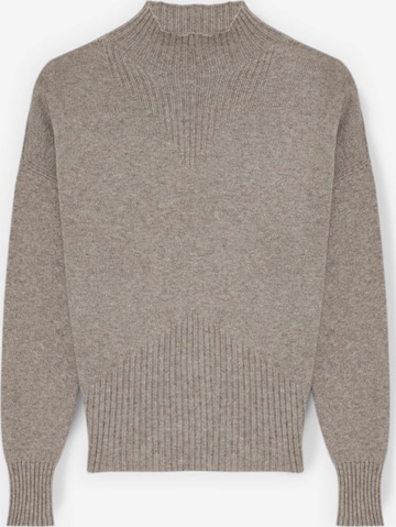 Pull-over MOTIVI en beige : devant