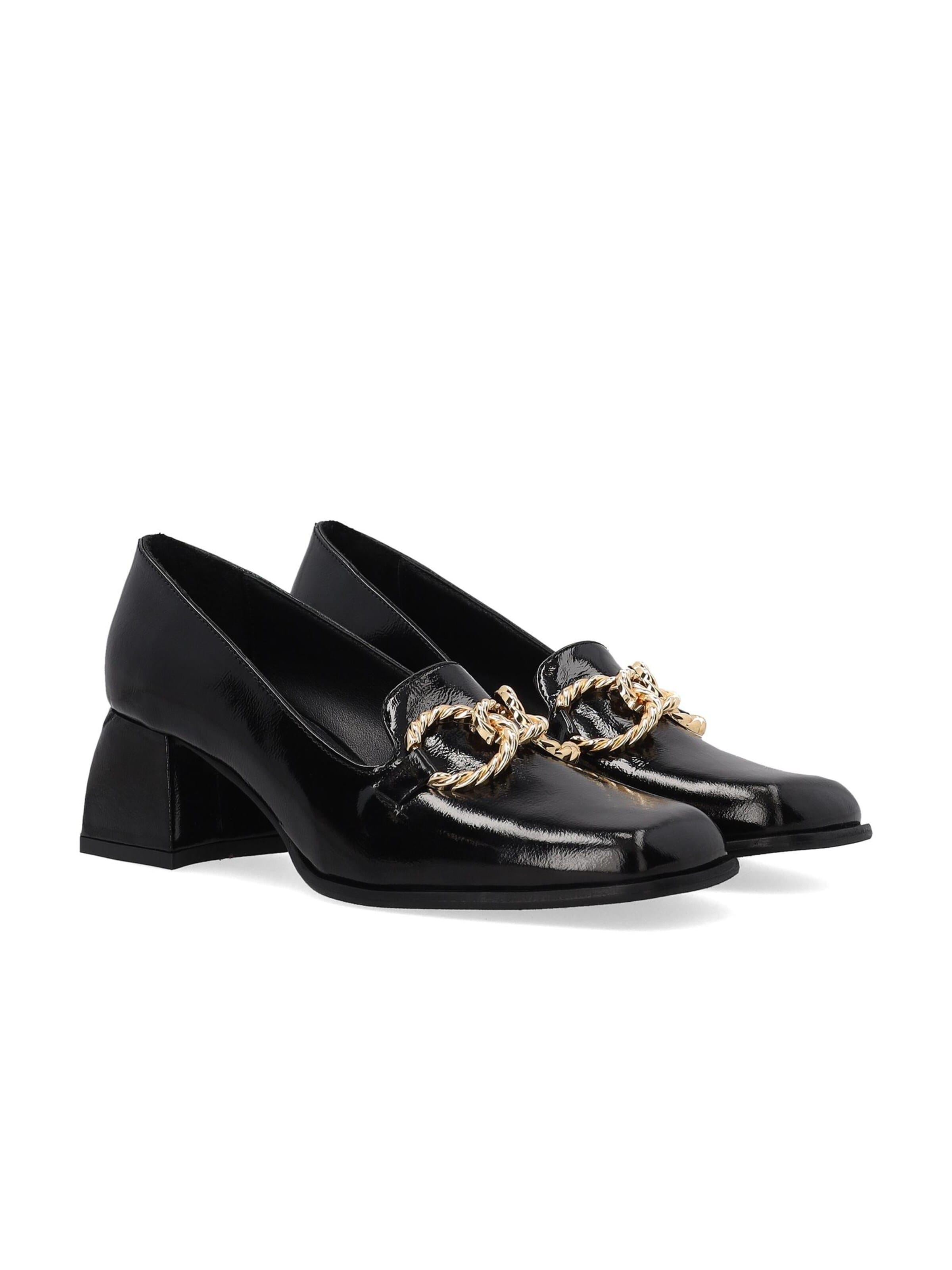 VENEZIA Moccasin in Black