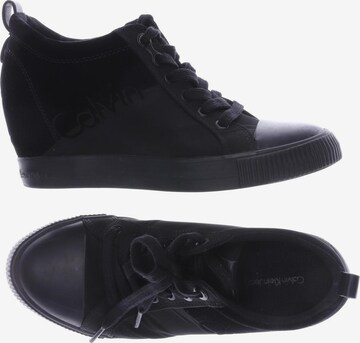 Calvin Klein Jeans Sneaker 38 in Schwarz: predná strana