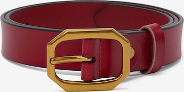 jolar Belt 'ELEGENT GOLD' in Red: front