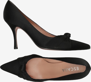 ESCADA Pumps 38,5 in Schwarz: Vorderseite