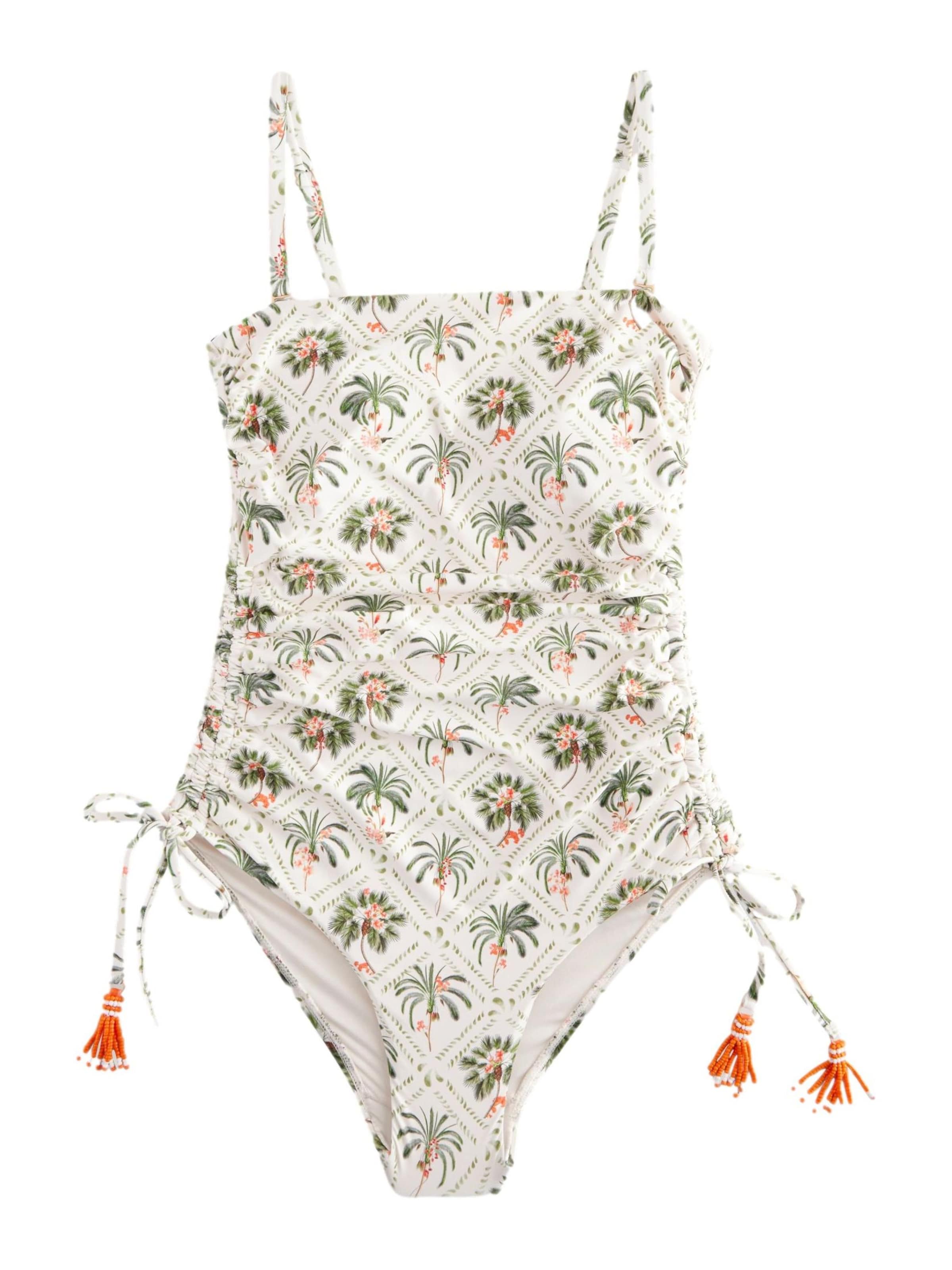 Next Bygelfri Baddräkt i vit: framsida