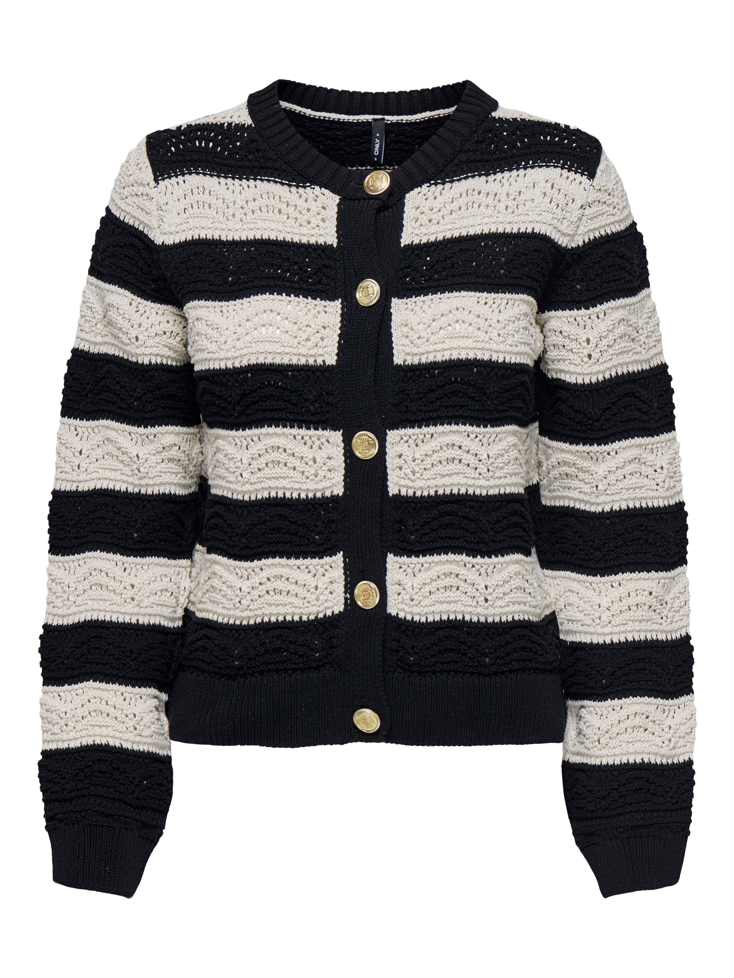 Giacchetta 'ONLCrystal' di ONLY in nero: frontale